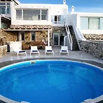 Aqua Lumen - Private Pool Villa In Mykonos * Dhílos