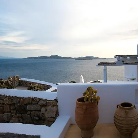 Aqua Lumen - Private Pool Villa In Mykonos Vila Dhílos